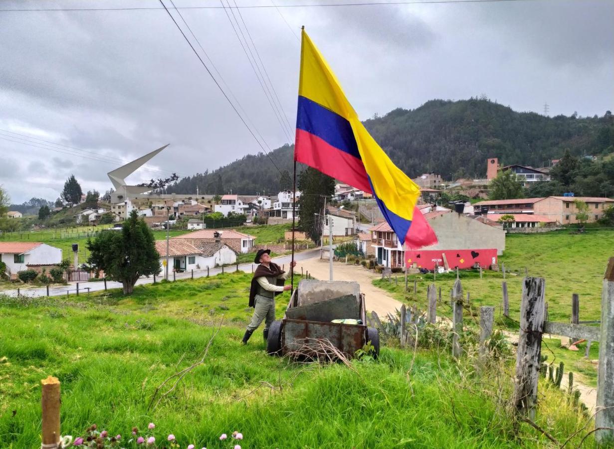 Cabanas & Glamping De Ruana Por Boyaca Paipa Exteriör bild