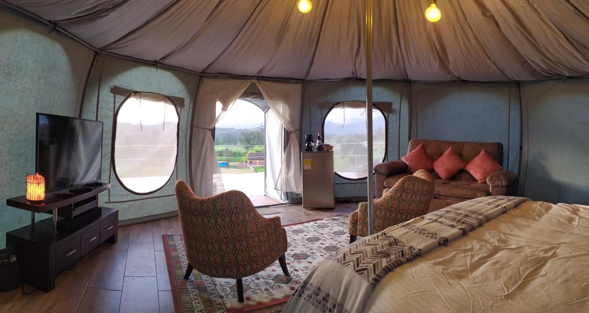 Cabanas & Glamping De Ruana Por Boyaca Paipa Exteriör bild