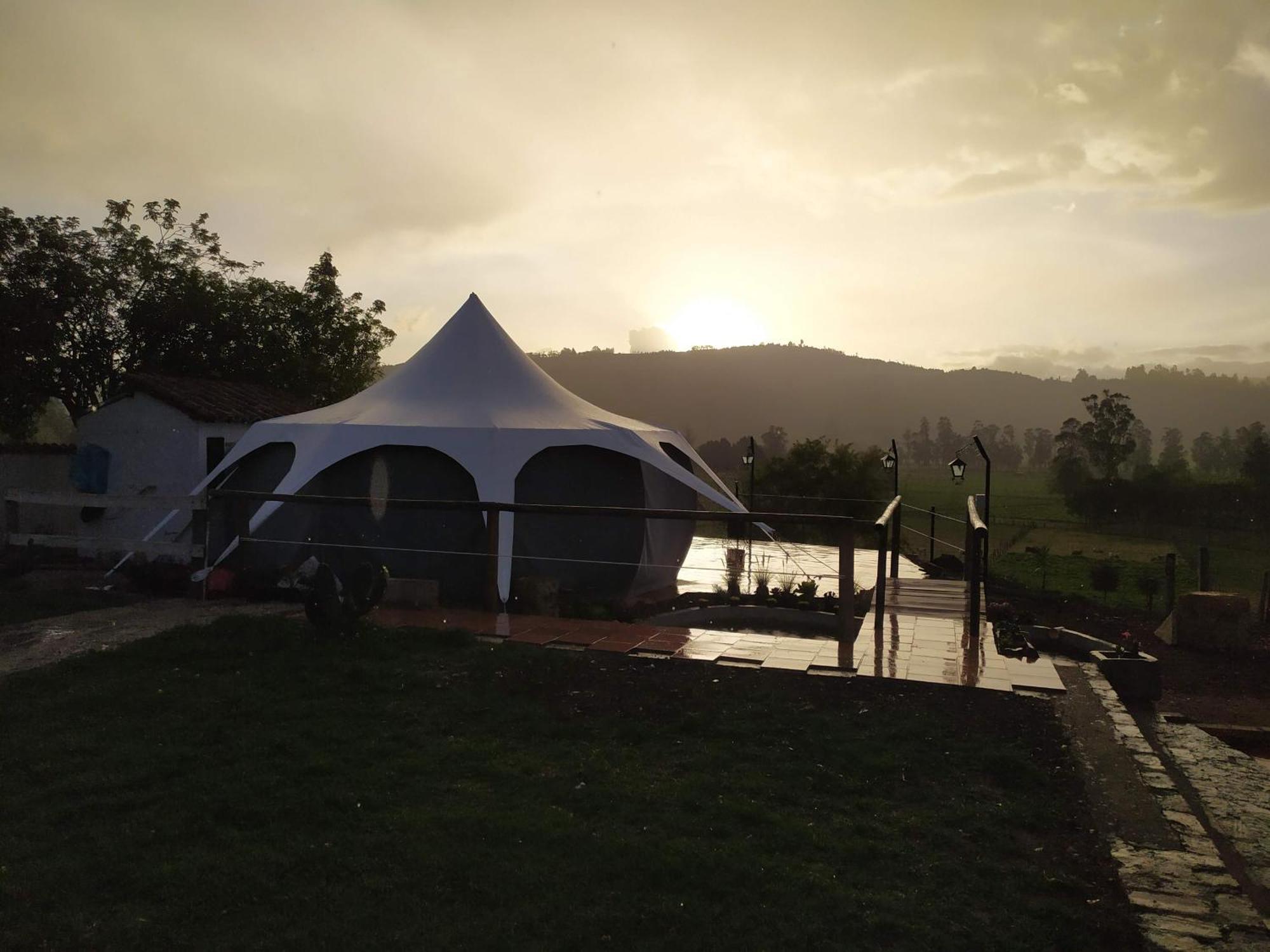 Cabanas & Glamping De Ruana Por Boyaca Paipa Exteriör bild