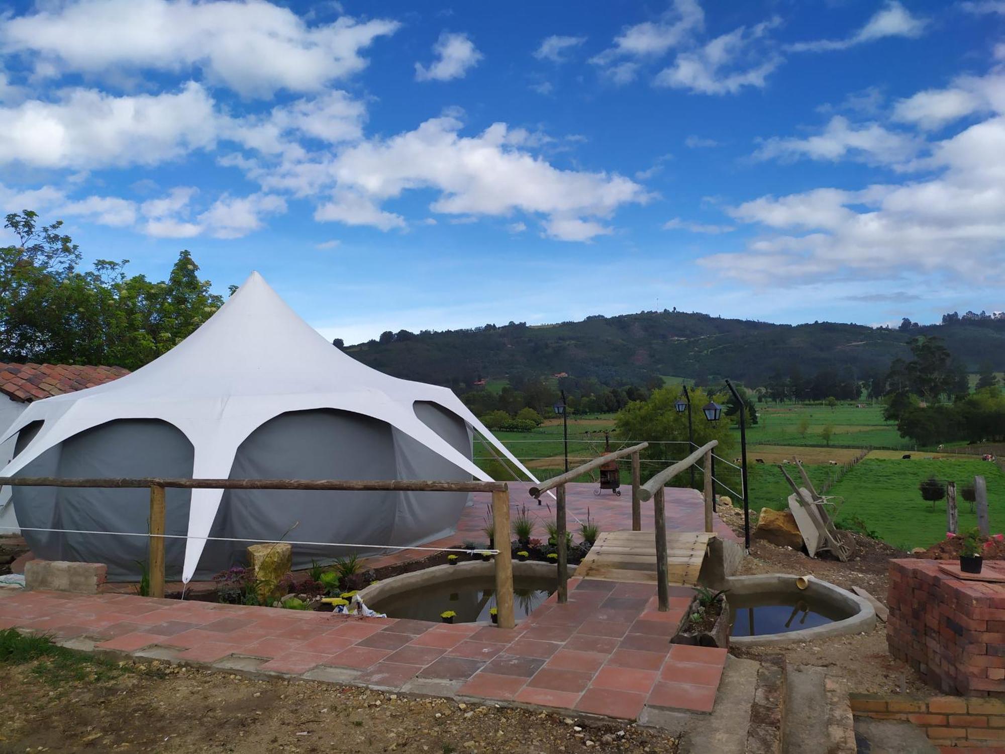Cabanas & Glamping De Ruana Por Boyaca Paipa Exteriör bild
