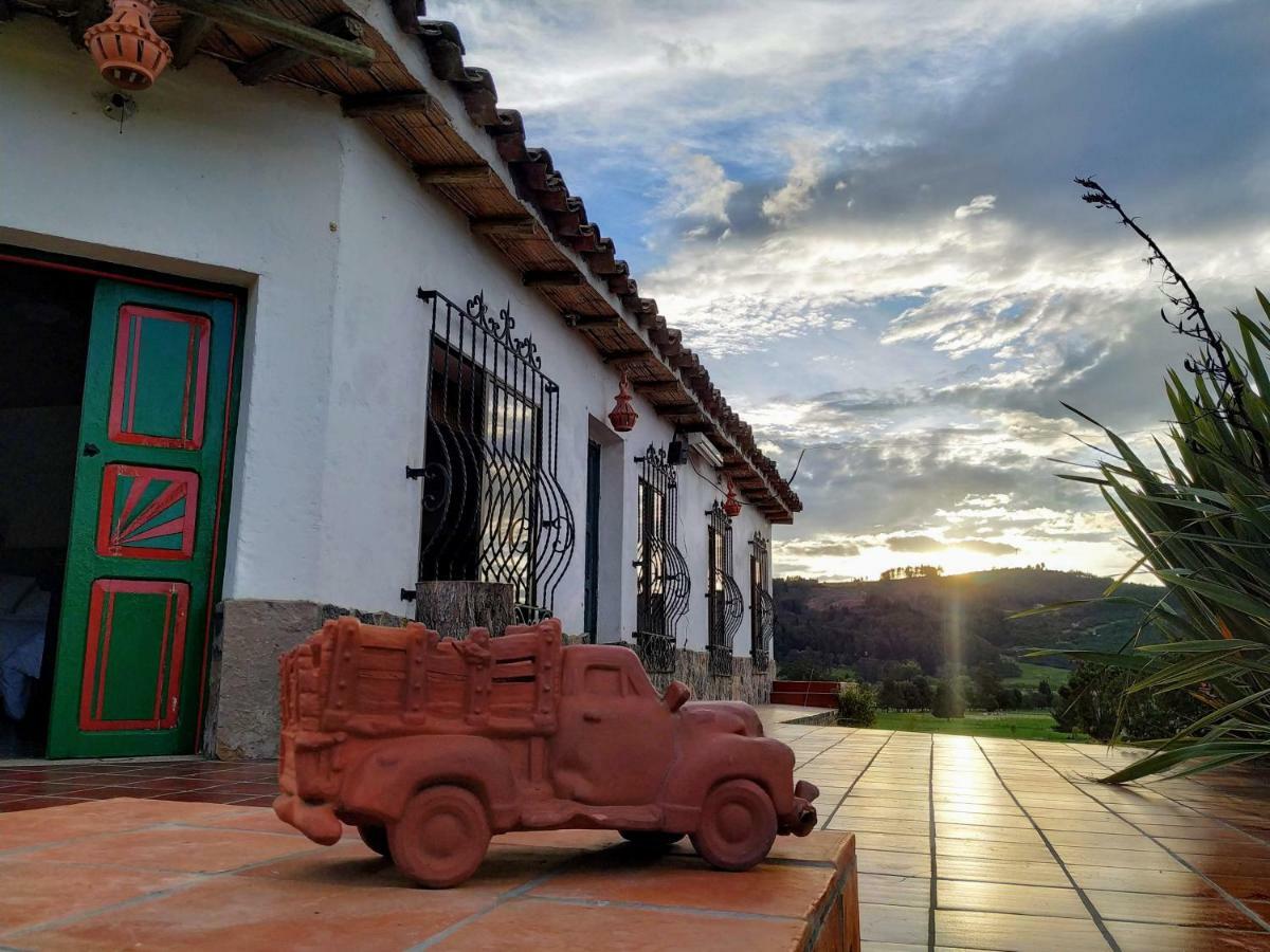 Cabanas & Glamping De Ruana Por Boyaca Paipa Exteriör bild